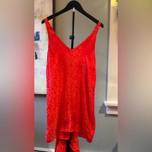 Show Me Your MuMu Hampton Tie Wrap Dress Size Small - Picture 4 of 9